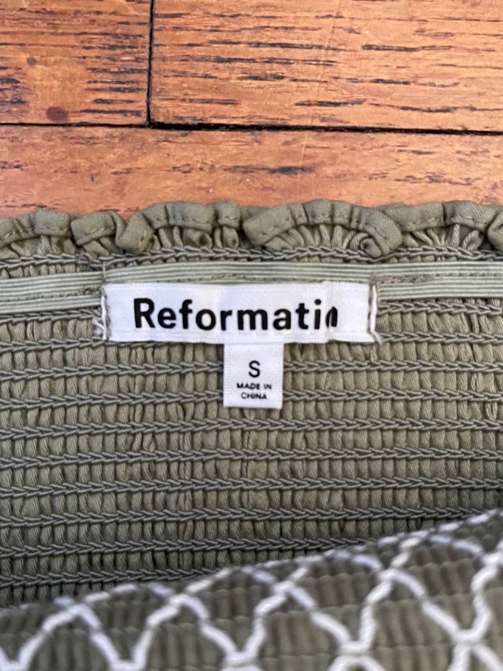 Reformation Haven Skirt Sz. M Henna Top Sz. S Matching Set - Picture 7 of 13
